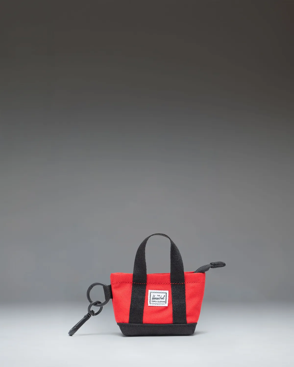 Herschel Heritage Tote Bag Charm tasbedel Zwart mini