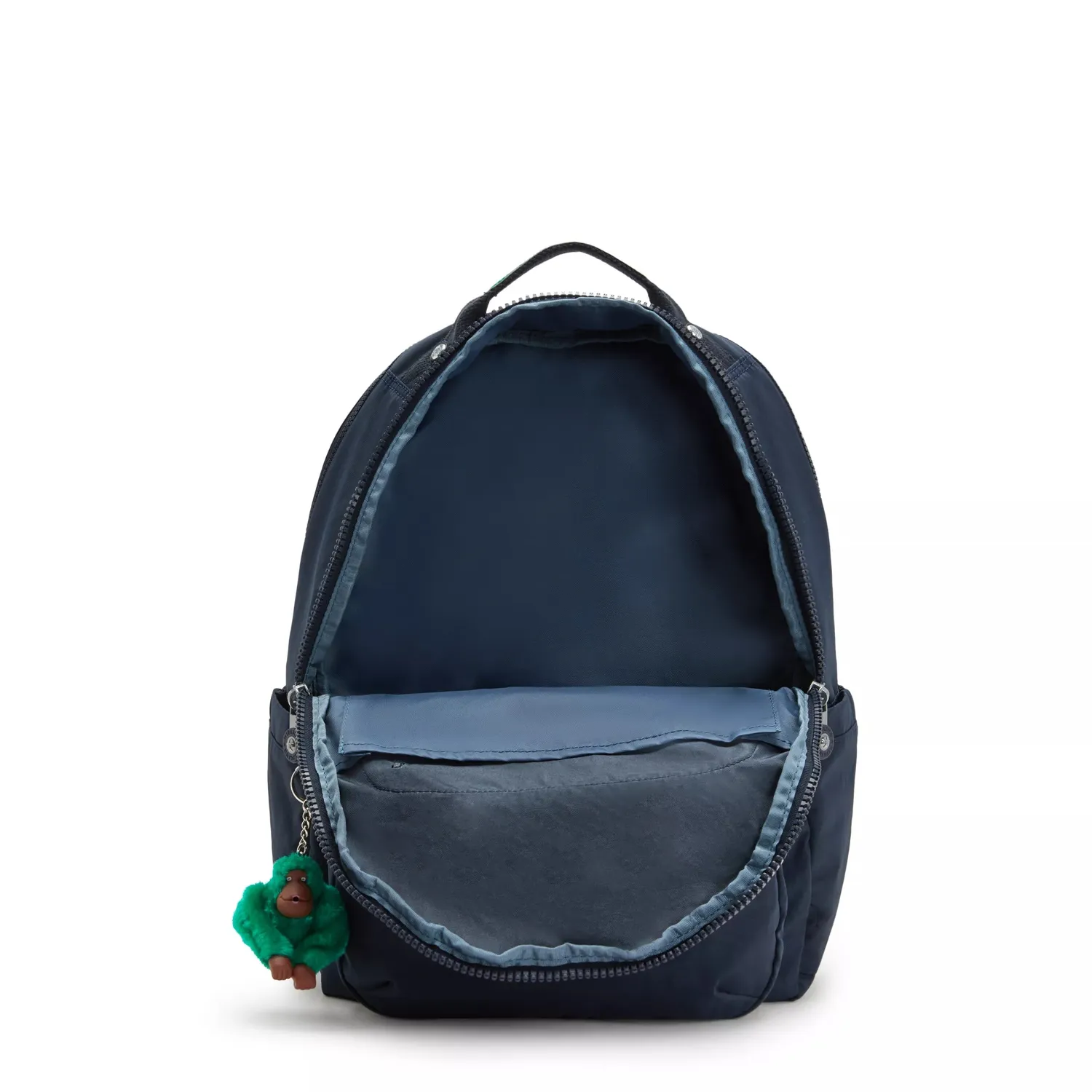 Kipling Seoul Lap rugzak Blue Green Block groot 15 inch laptop