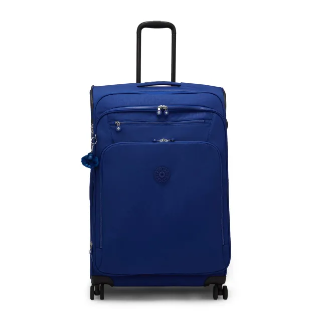 Kipling New Youri Spin L trolley Diamond Wave Emboss groot