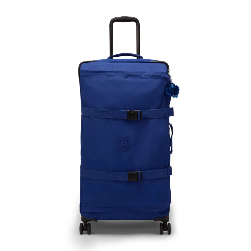 Kipling Spontaneous L koffer Groot Diamond Wave Emboss 4 wielen
