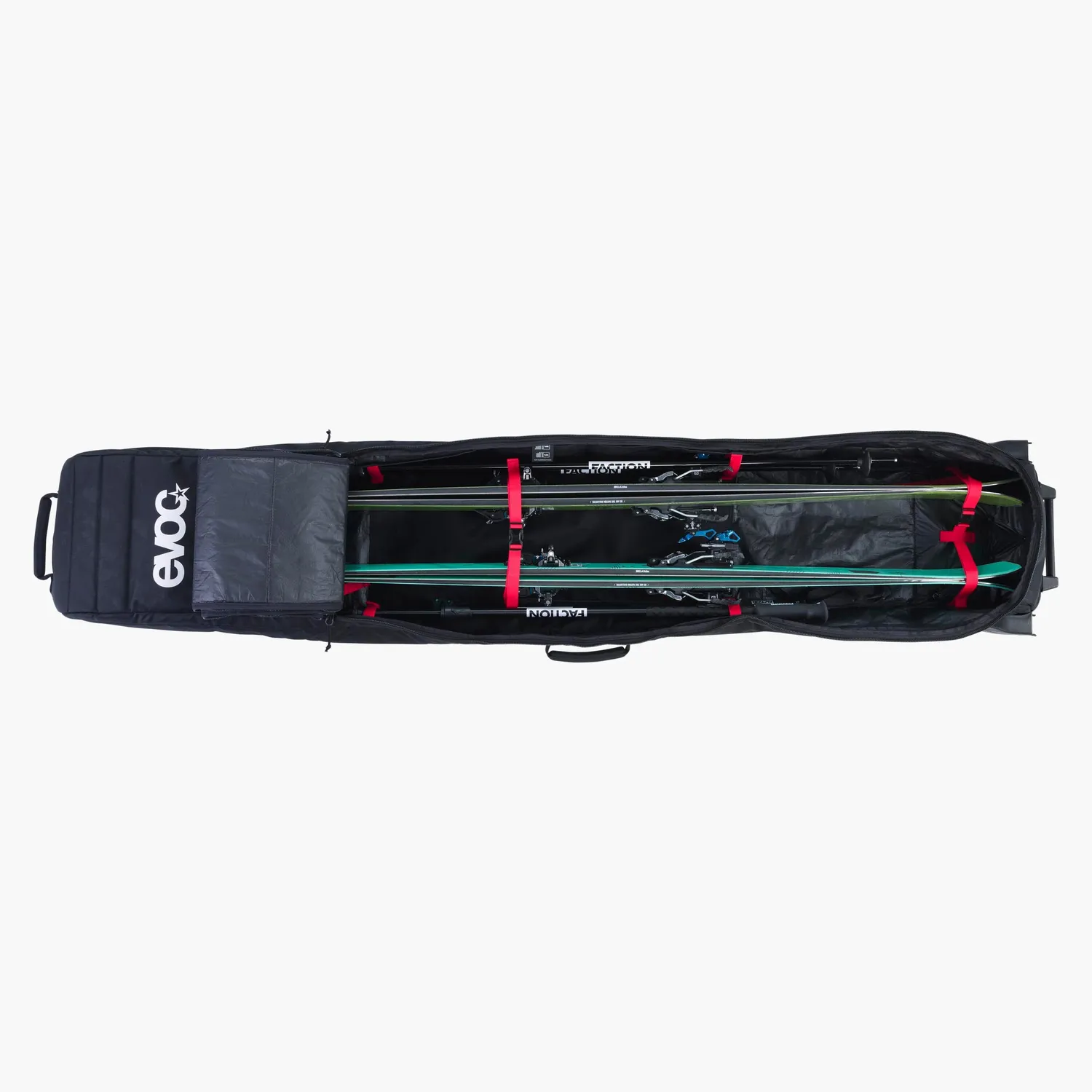 Evoc Ski Roller skitas zwart L 2 paar ski's met wielen