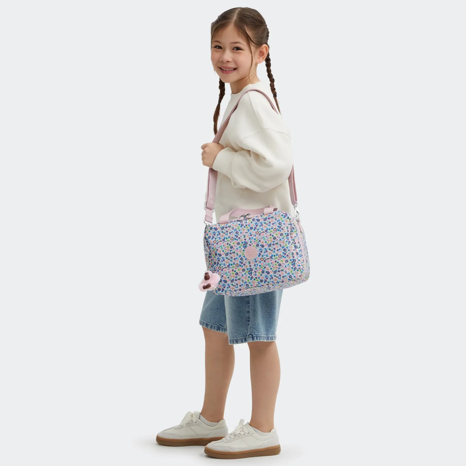 Kipling Miyo lunchtas Digi Flower Print groot koeltas