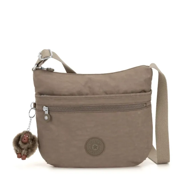 Kipling Arto schoudertas Medium True Beige beige