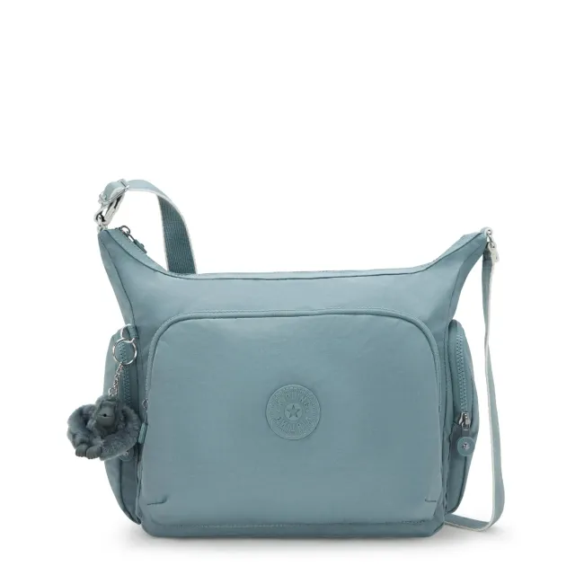 Kipling Gabb crossbodytas Groot Relaxed Grey grijs