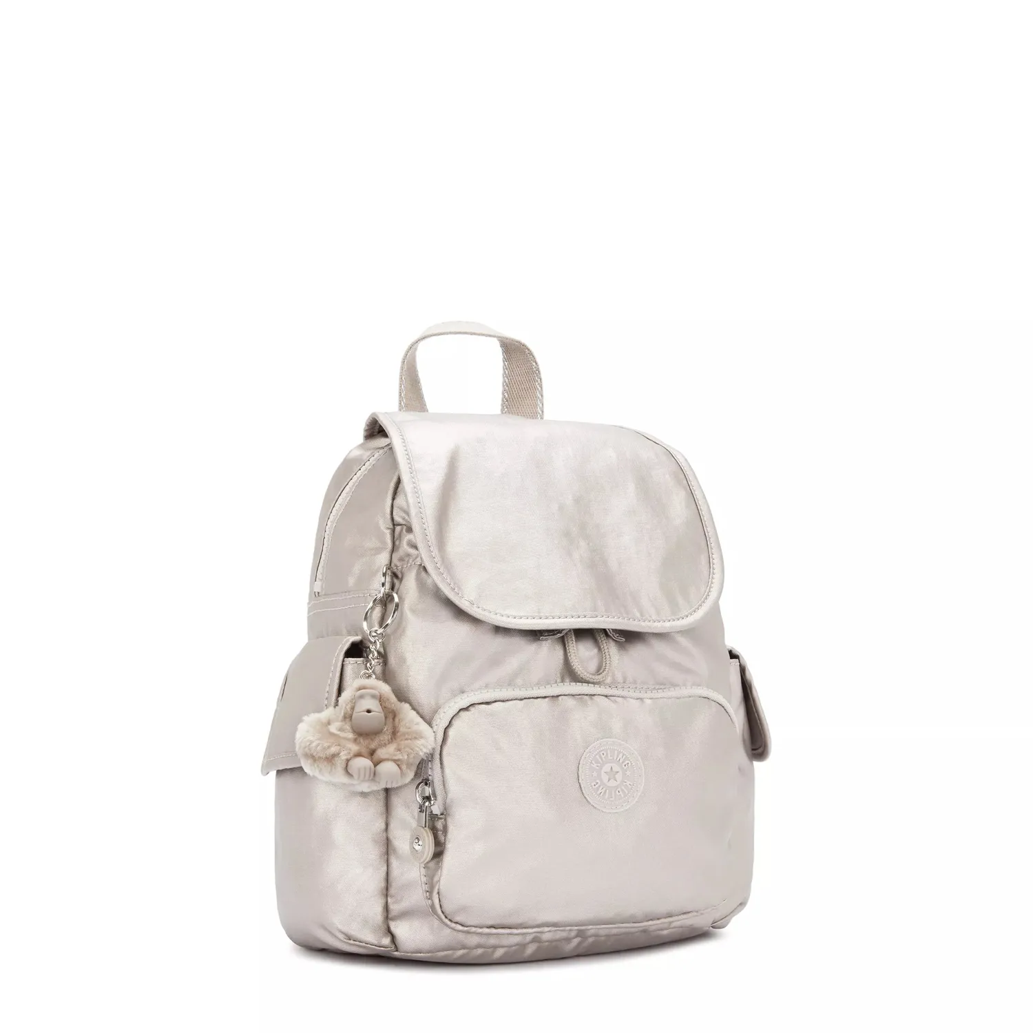 Kipling City Pack Mini rugzak Metallic Glow extra klein