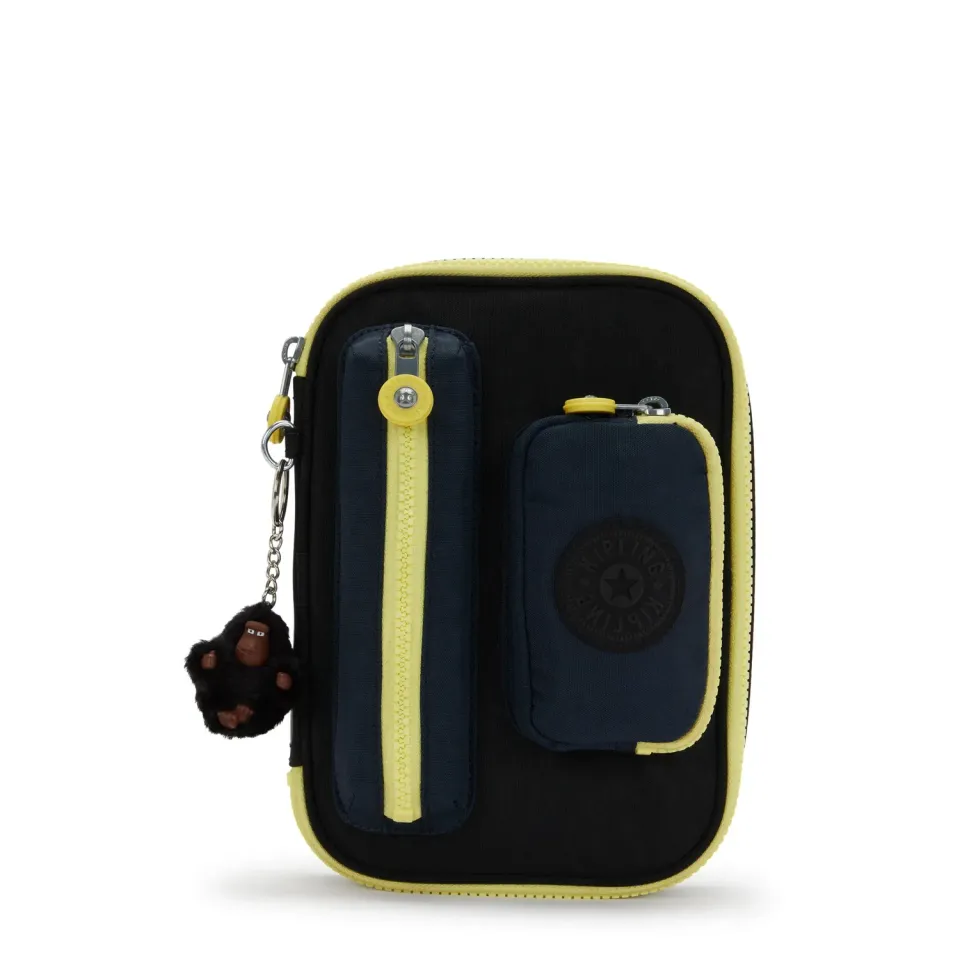 Kipling 100 Pens Pocket pennenetui Black Pocket Block groot