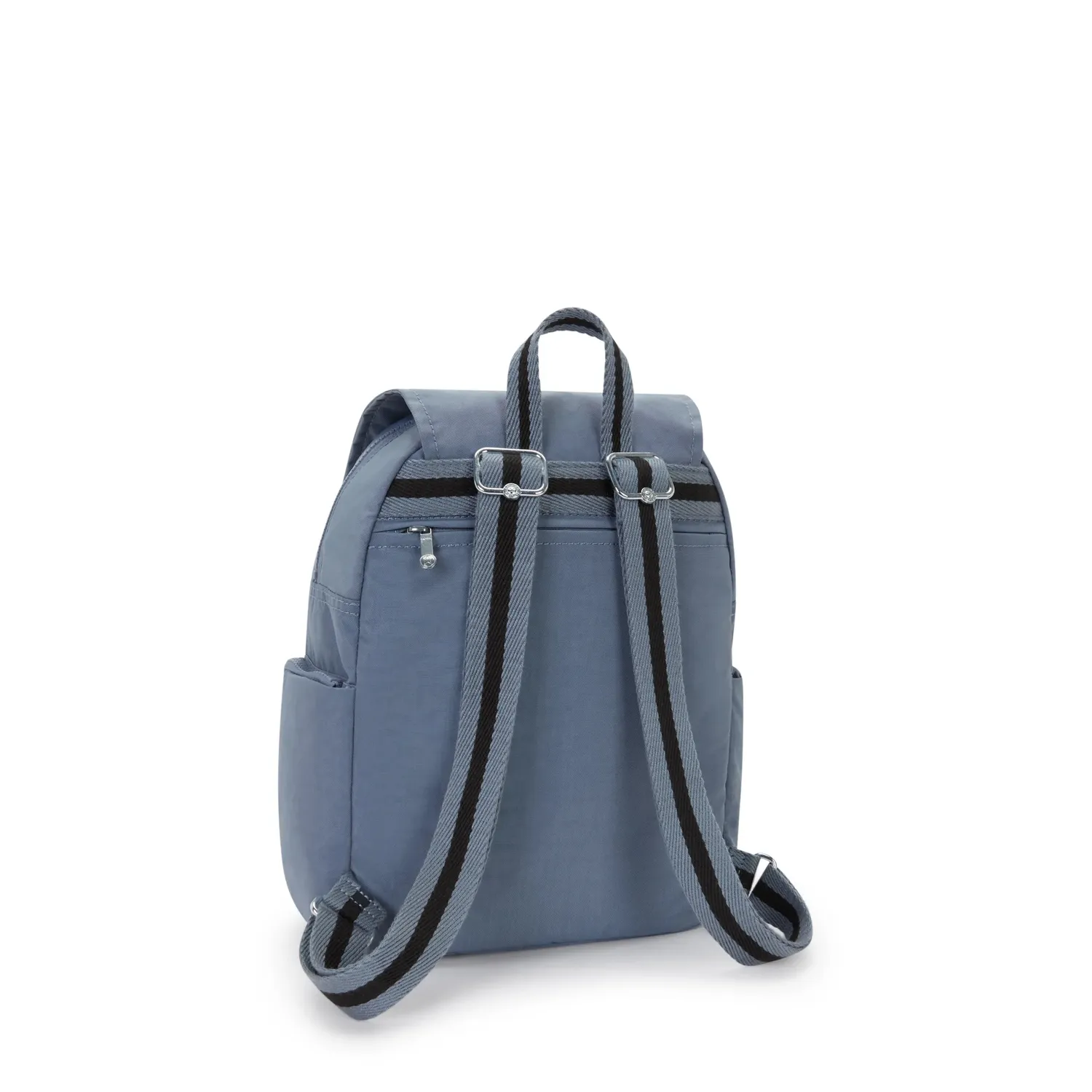 Kipling City Zip S rugzak klein Blue Stone met zijvakken