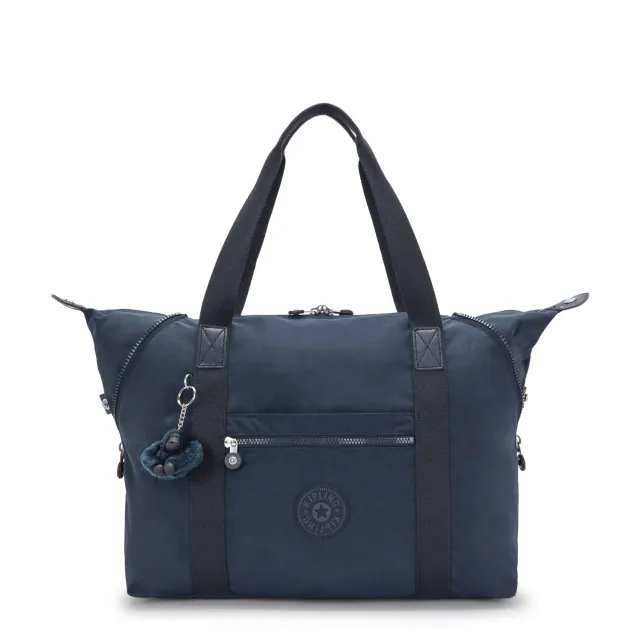 Kipling Art M draagtas Blue Bleu 2 groot waterafstotend