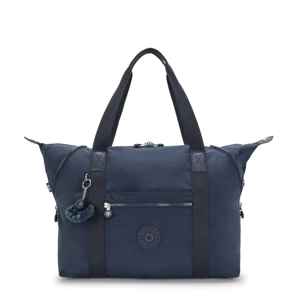 Kipling Art M draagtas Blue Bleu 2 groot waterafstotend
