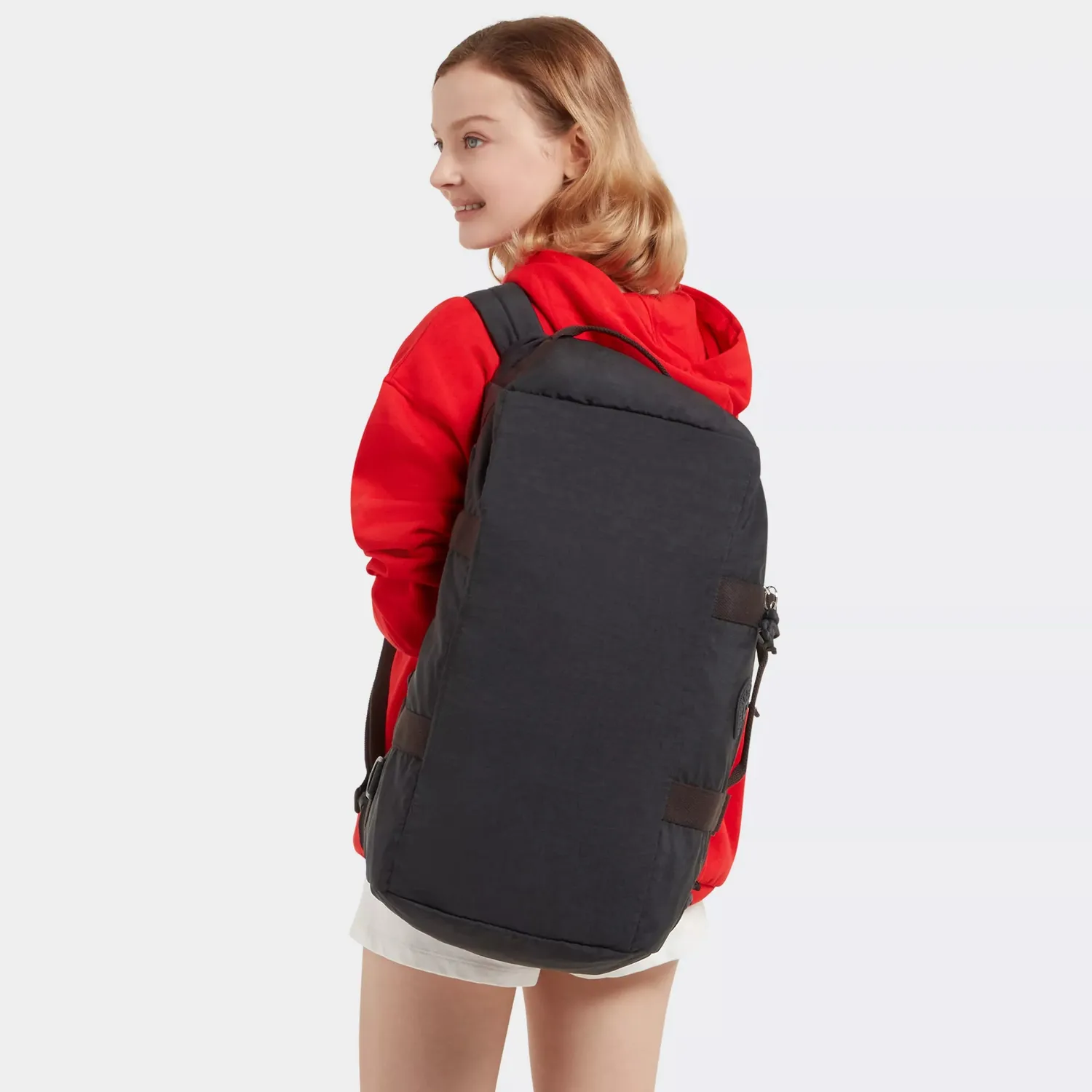 Kipling Jonis S rugzak Black Noir Klein met laptopvak