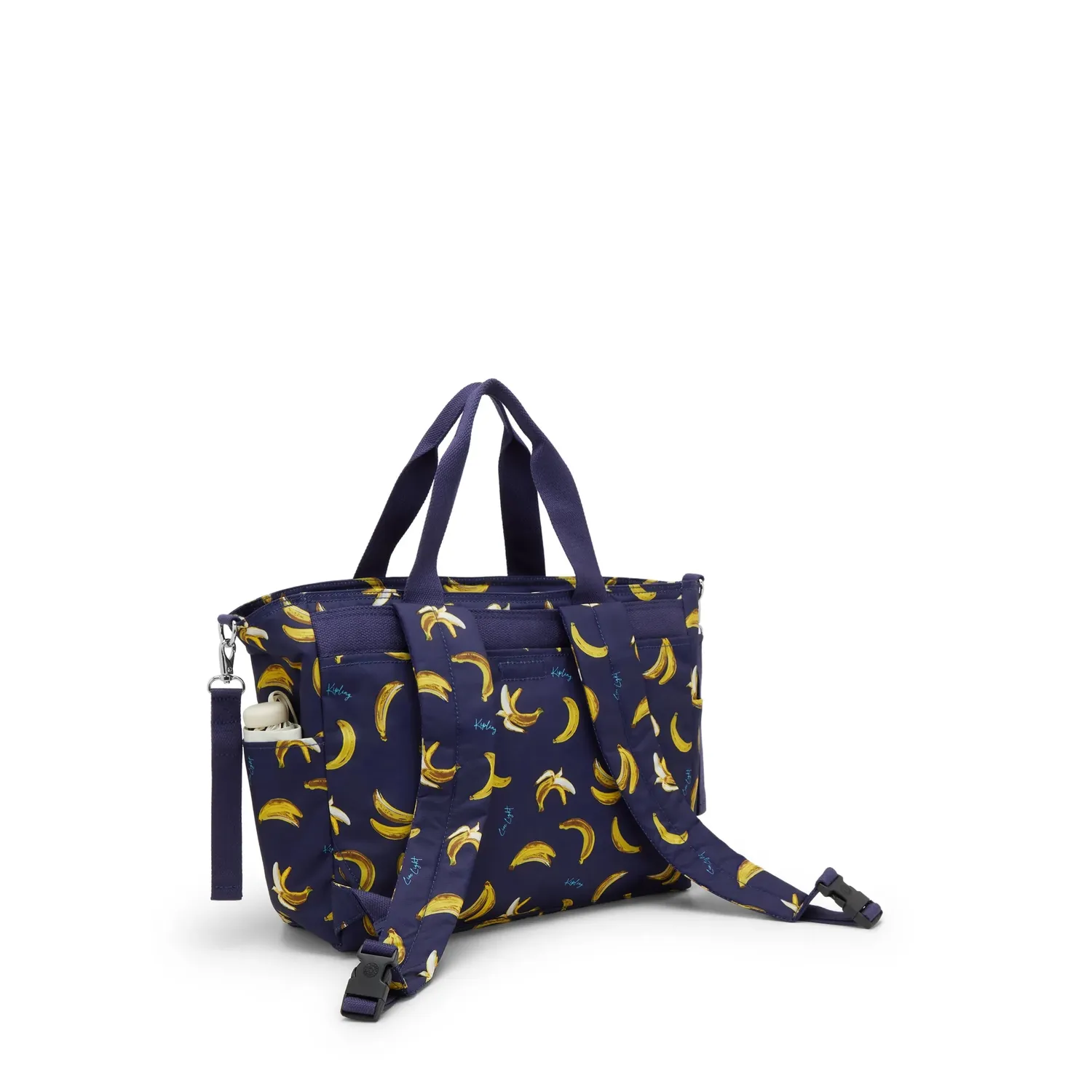 Kipling Babygear babytas Medium Baby Banana Print met matje