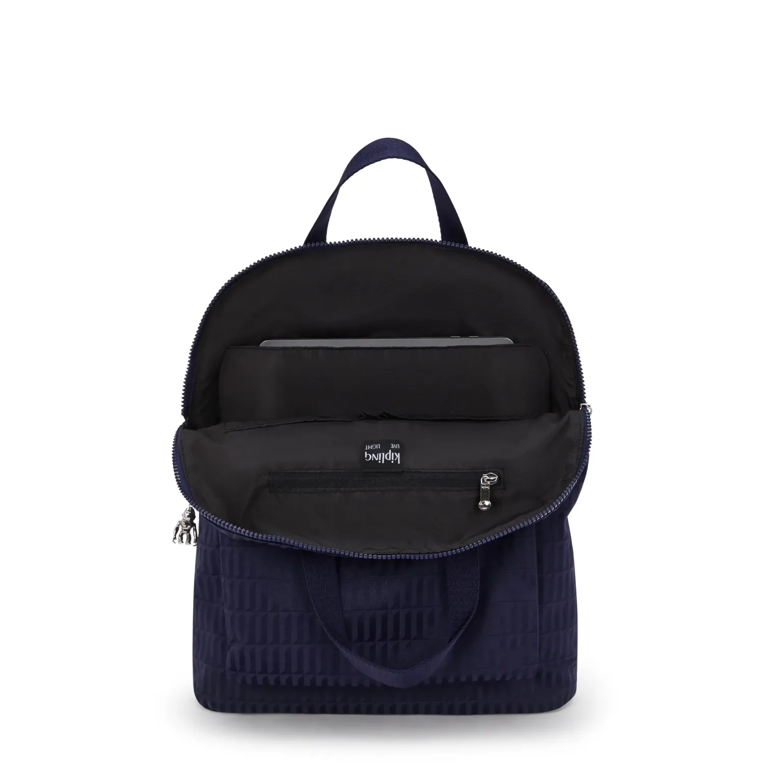 Kipling Kazuki rugzak Medium Night Tile Jacquard 13 inch