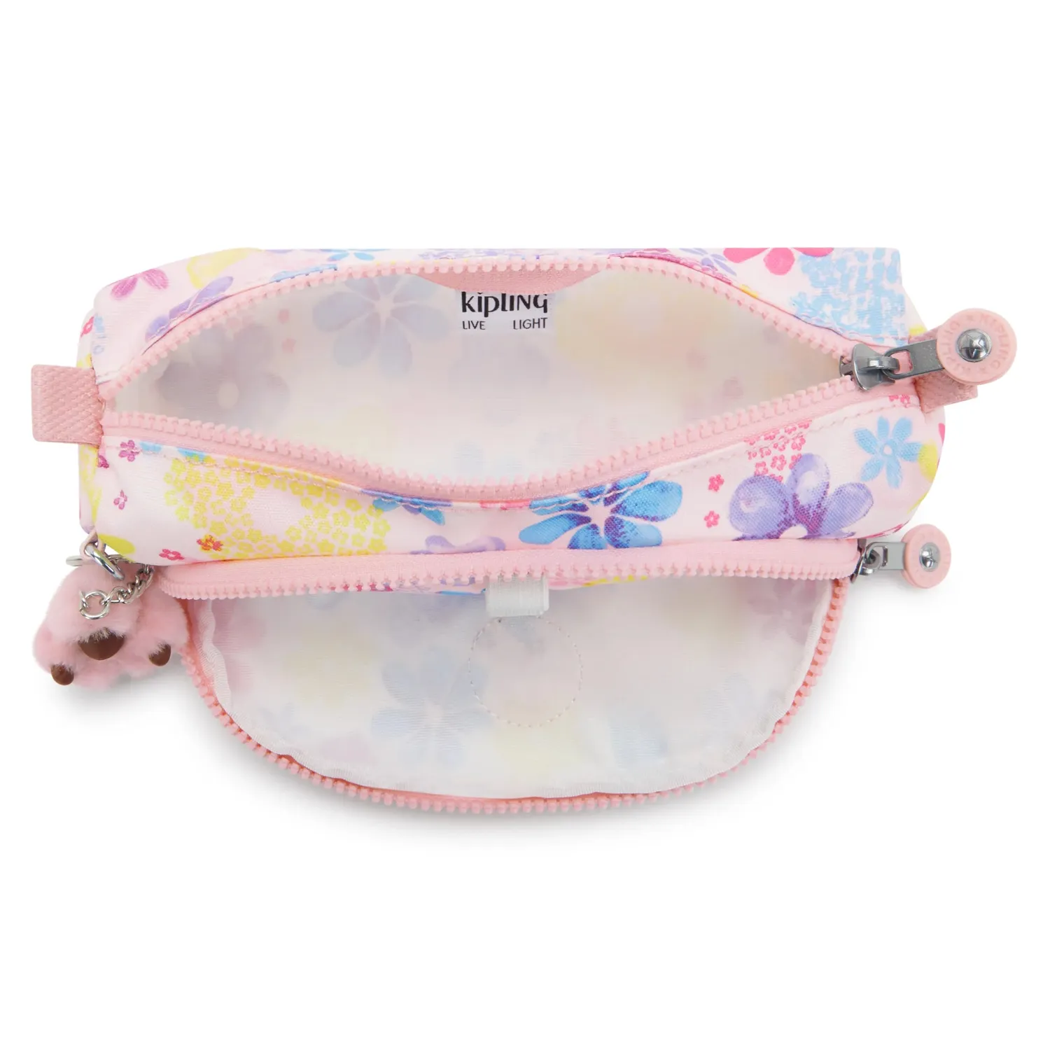 Kipling Cute pennenzak Medium Flower Stamp nylon
