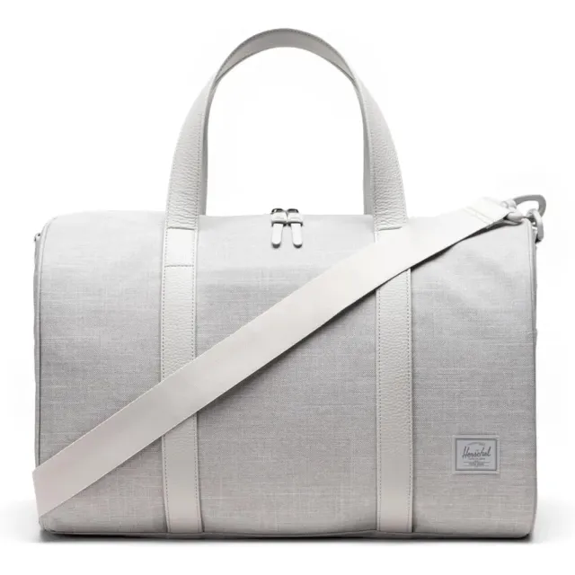 Herschel Novel reistas Grey Crosshatch weekendtas