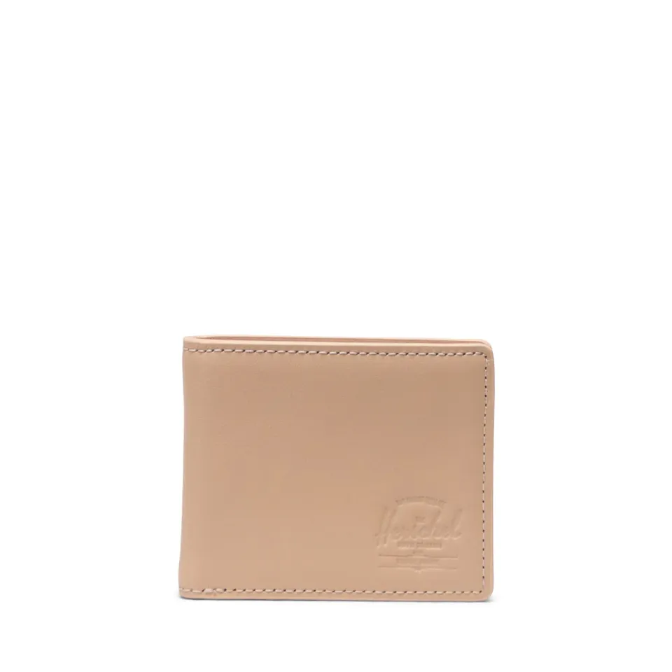 Herschel Hank leren portemonnee bruin bifold met ID-vak
