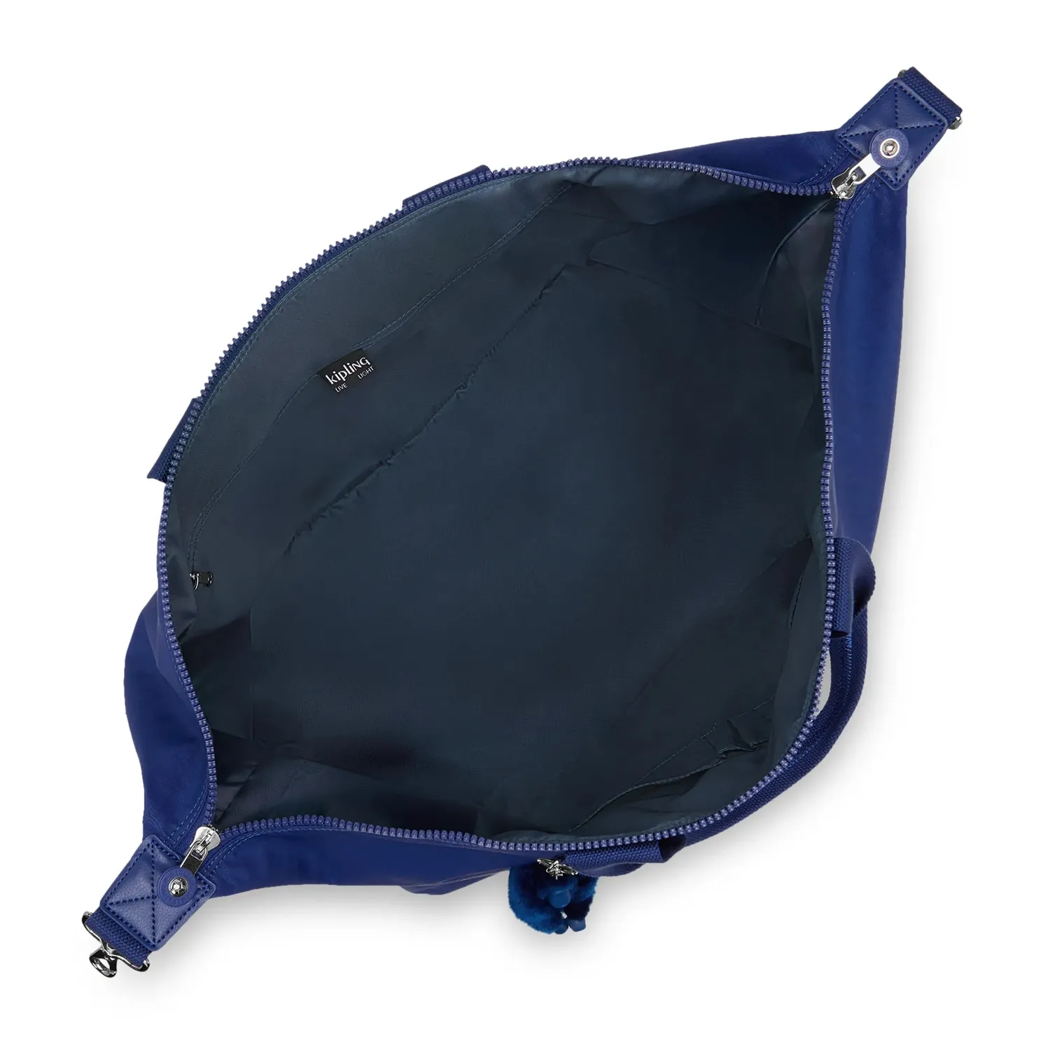Kipling Bori weekendtas Groot Diamond Wave Emboss reliëf