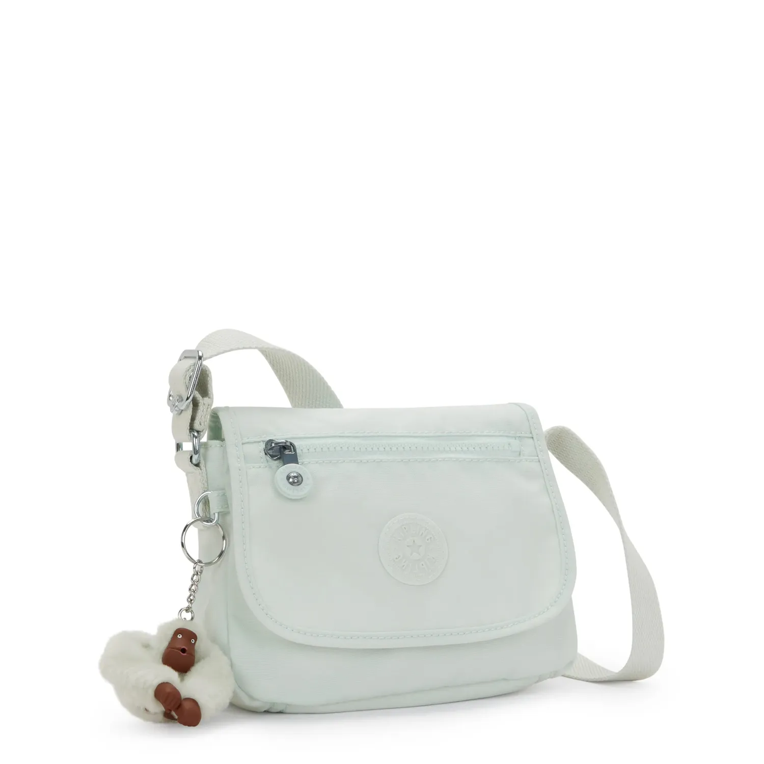 Kipling Sabian U crossbody klein seaside mint effen