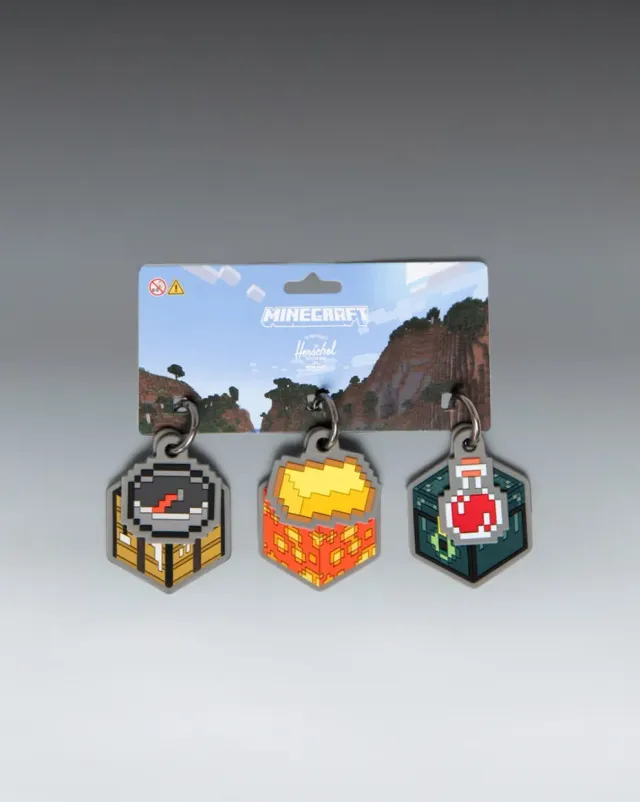 Herschel Minecraft tassenhangers multicolor 6-pack