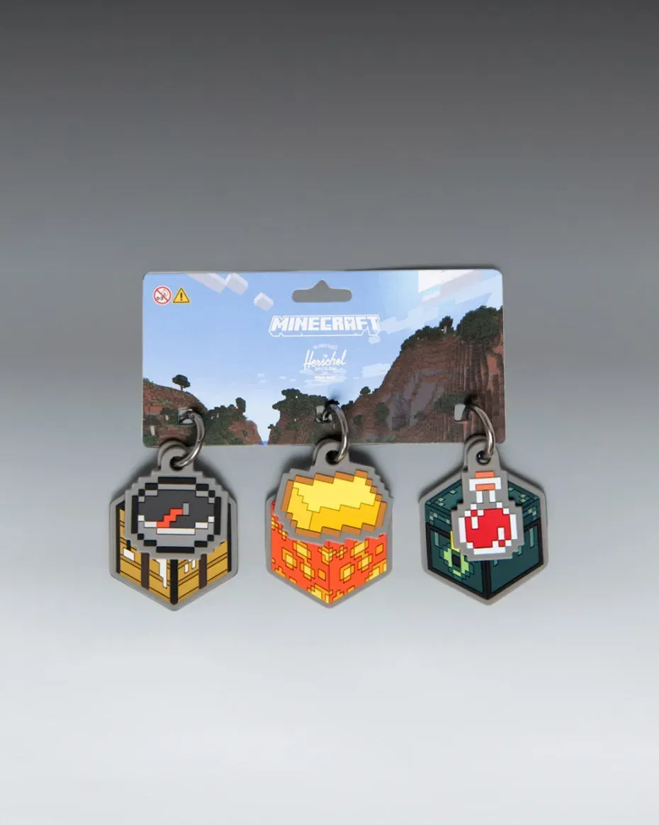 Herschel Minecraft tassenhangers multicolor 6-pack