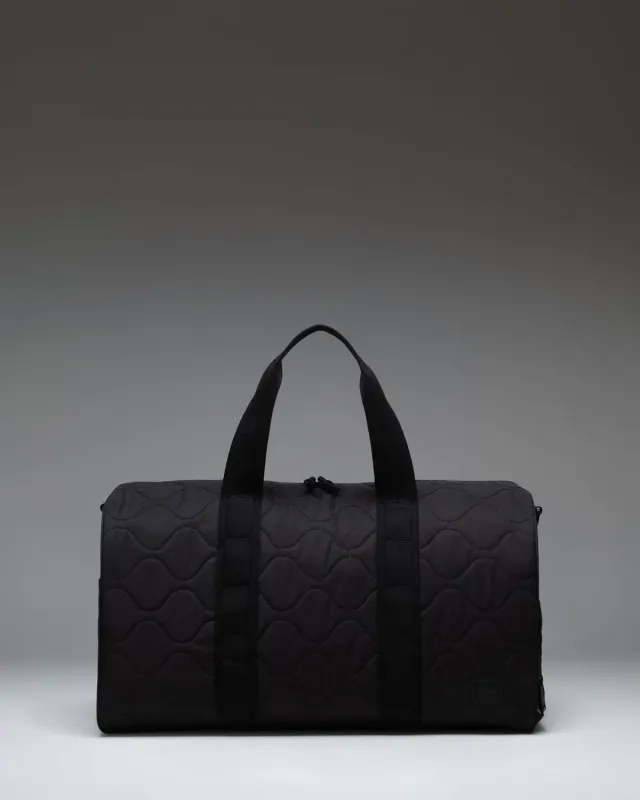 Herschel Novel Quilted Duffle reistas Black Tonal