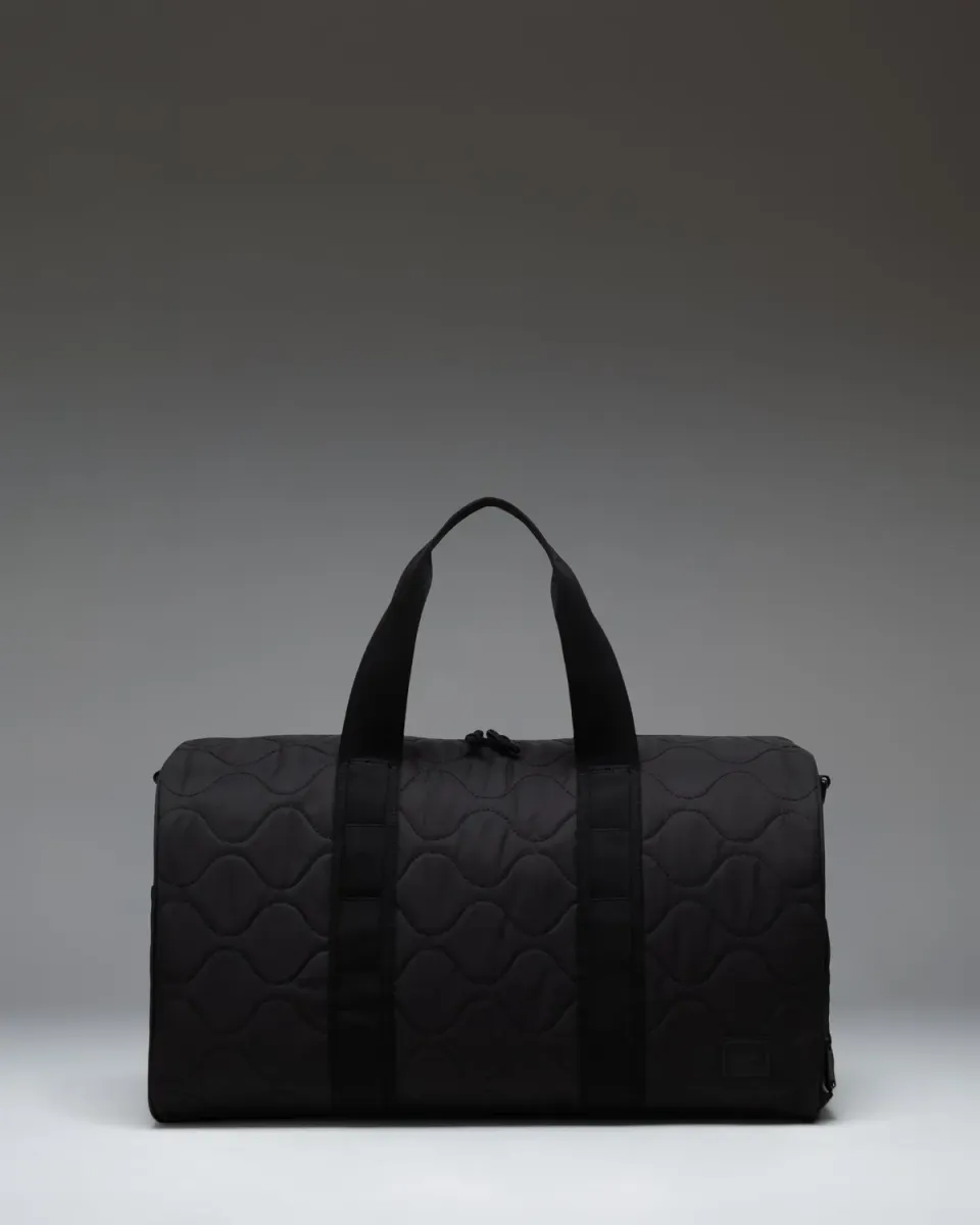 Herschel Novel Quilted Duffle reistas Black Tonal