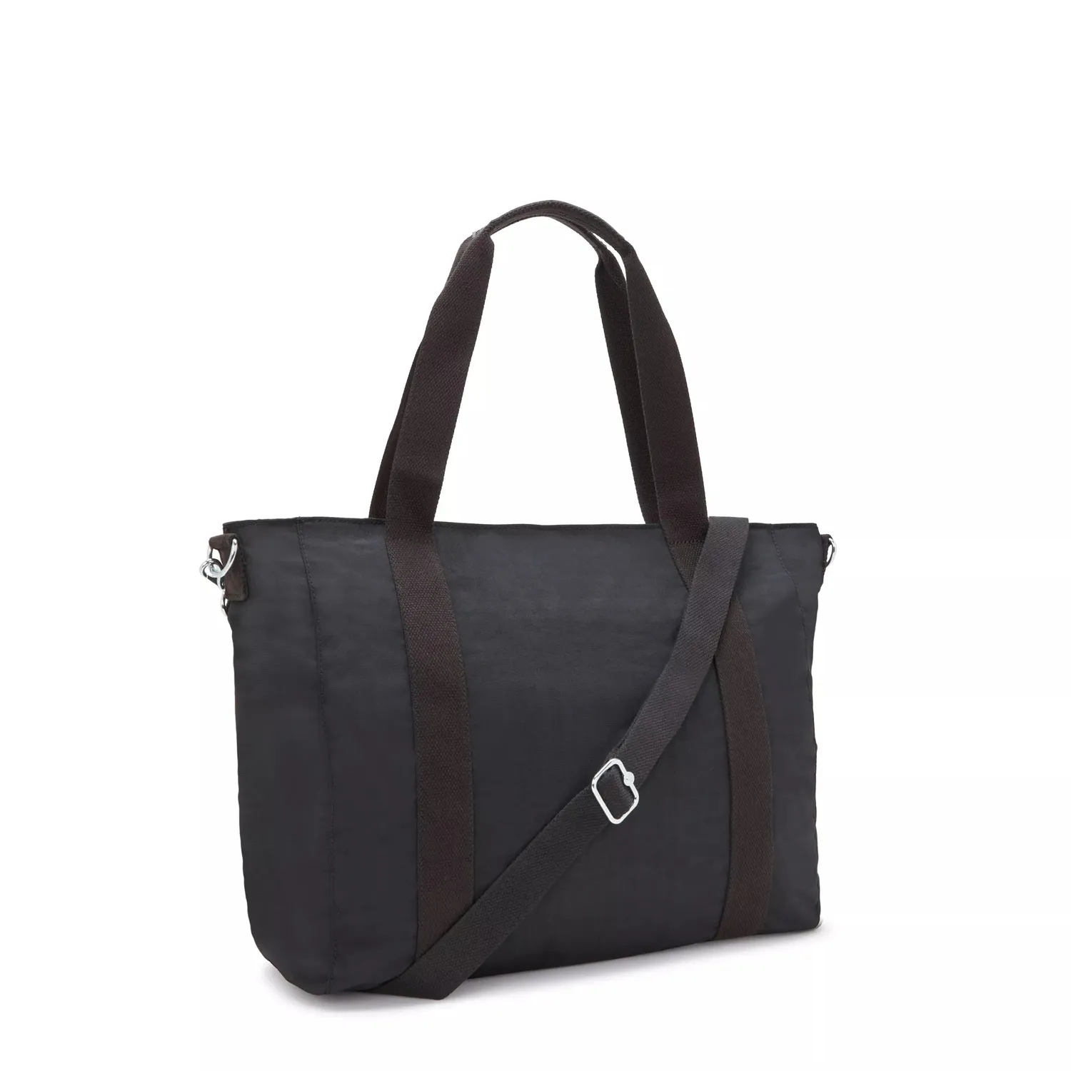 Kipling Asseni schoudertas Black Noir shopper groot