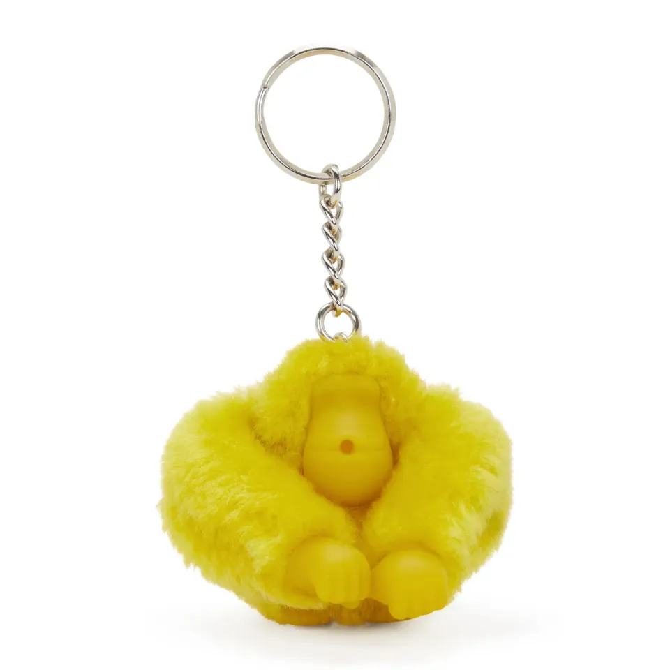 Kipling Monkeyclip S sleutelhanger Inside Yellow klein geel