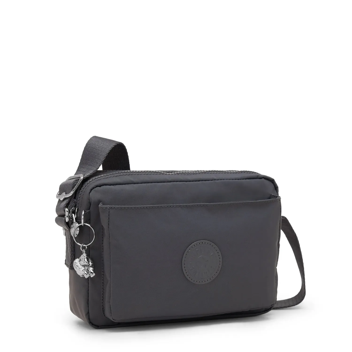 Kipling Abanu M Crossbody Tas Moonlit Slate Medium – Donkerblauw