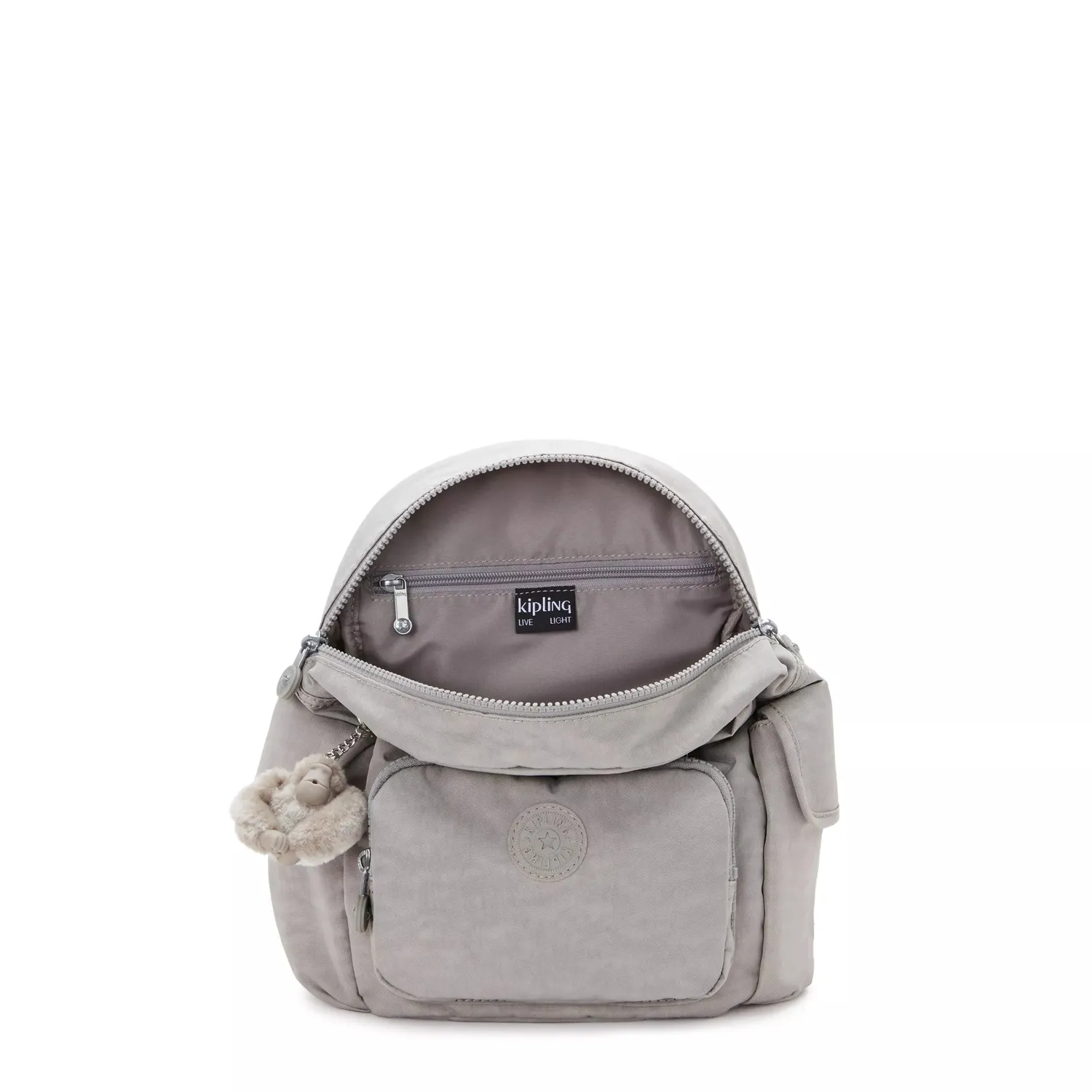 Kipling City Pack Mini rugzak Grey Gris extra klein grijs