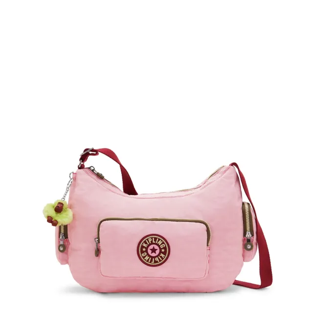 Kipling Gabbina Energy crossbody Energy Pink Medium – 7 vakken