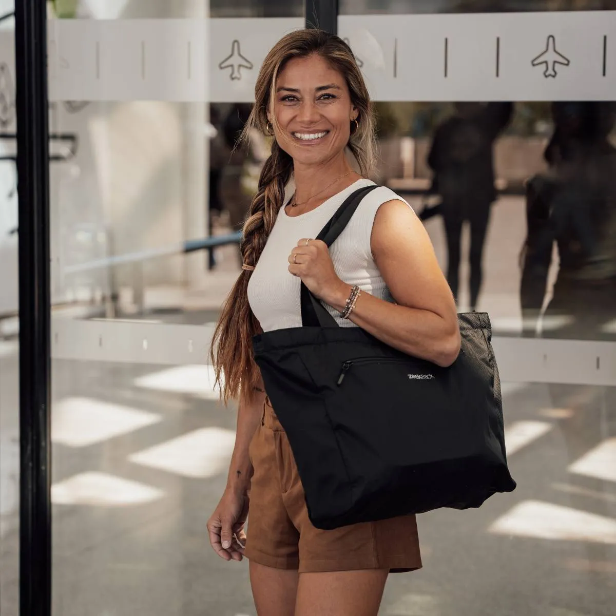 ZEEKSACK Packable Travel Tote reistas opvouwbaar 20L