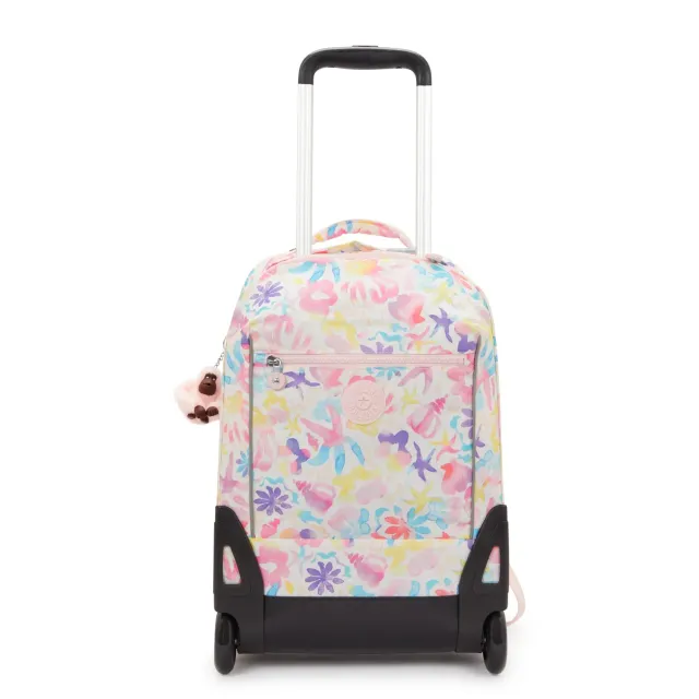 Kipling Sari trolley rugzak Groot Aqua Sea laptopvak
