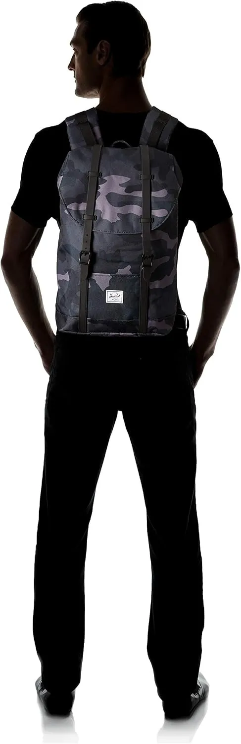 Herschel Retreat Classic 19.5L rugzak Night Camo stevig