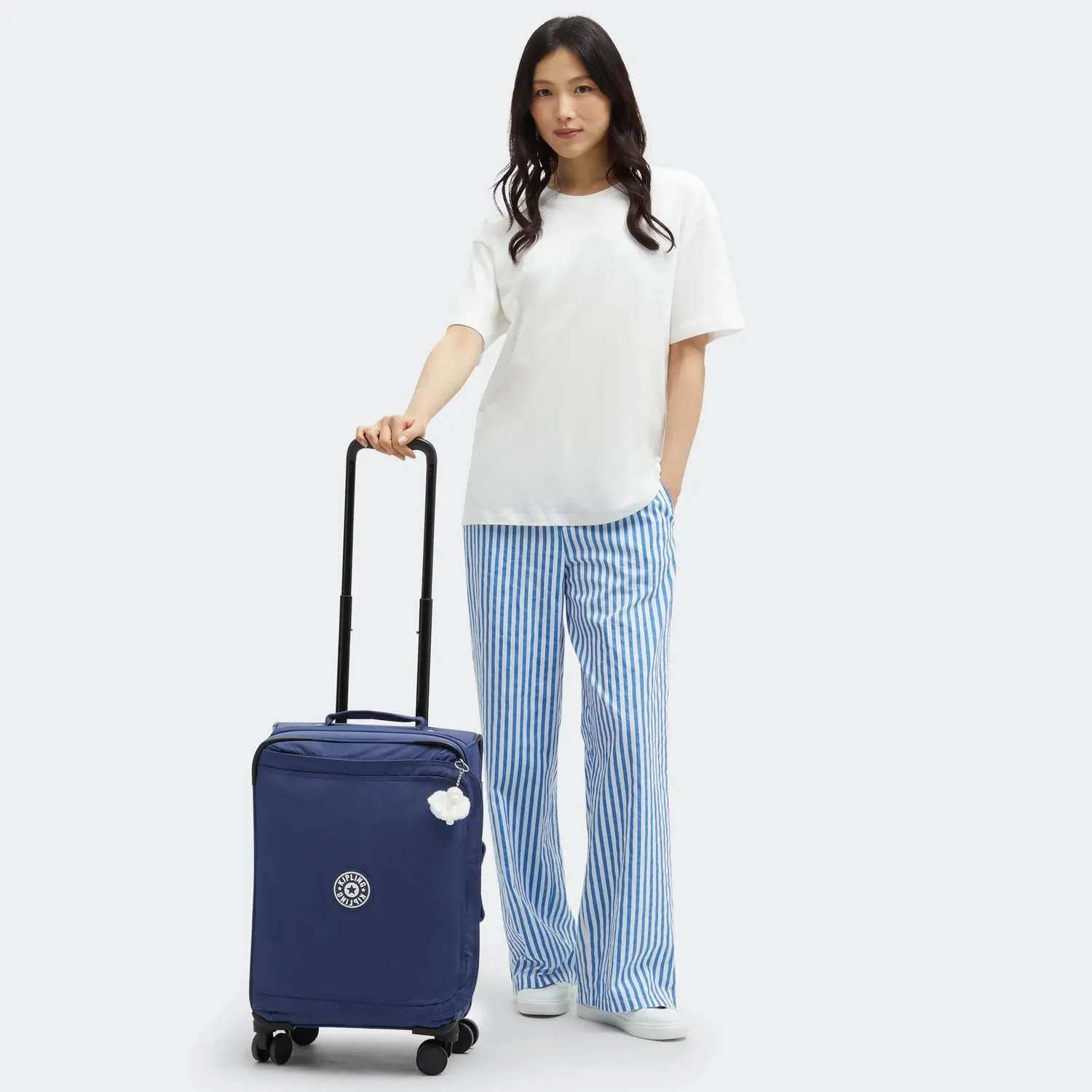 Kipling Spontaneous S Koffer Klein Casual Blue Combo cabine