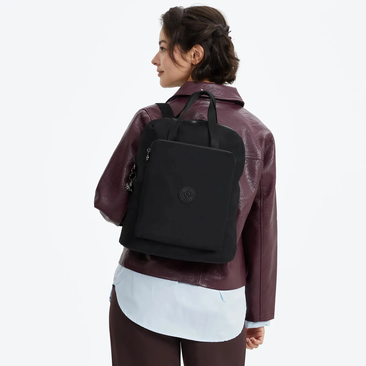 Kipling Kazuki rugzak Medium Infinite Black 13 inch laptop