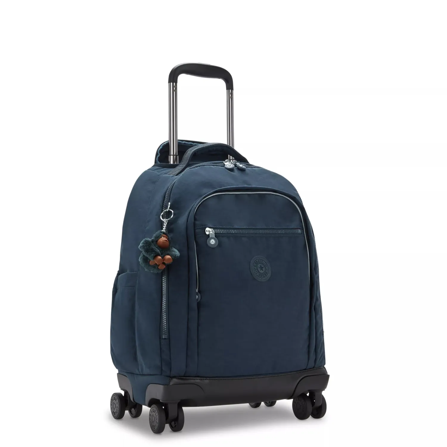 Kipling New Zea rugzak True Blue Tonal groot met wielen