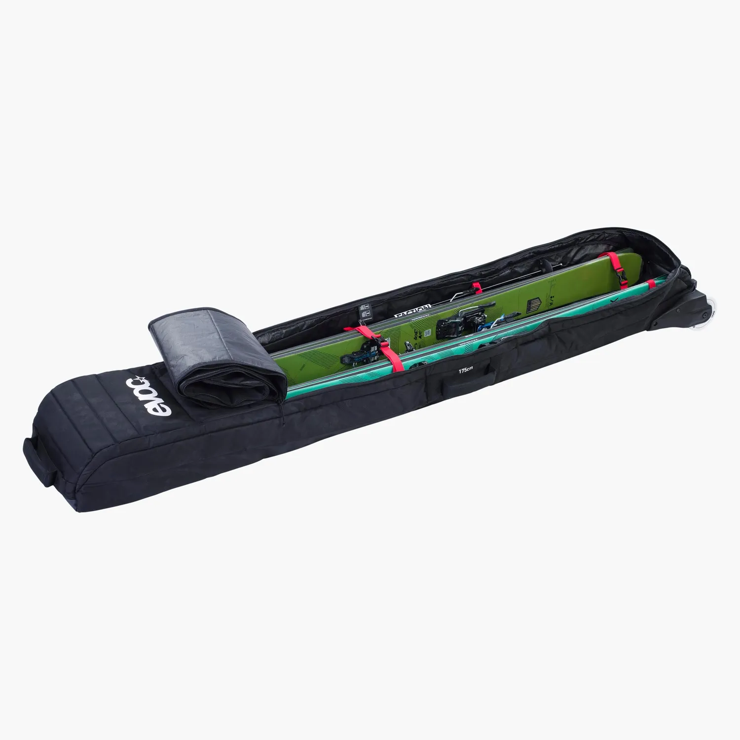 Evoc Ski Roller skitas zwart L 2 paar ski's met wielen