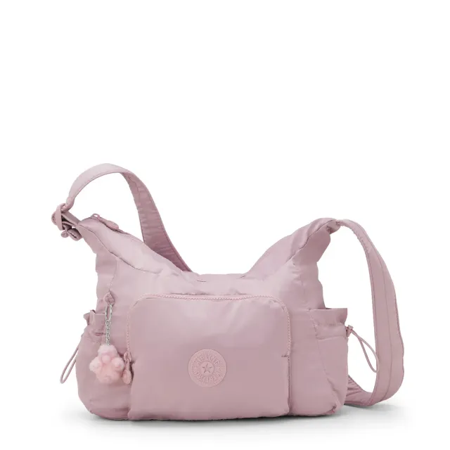 Kipling Gabb S crossbodytas Medium Entirely Pink trekkoord