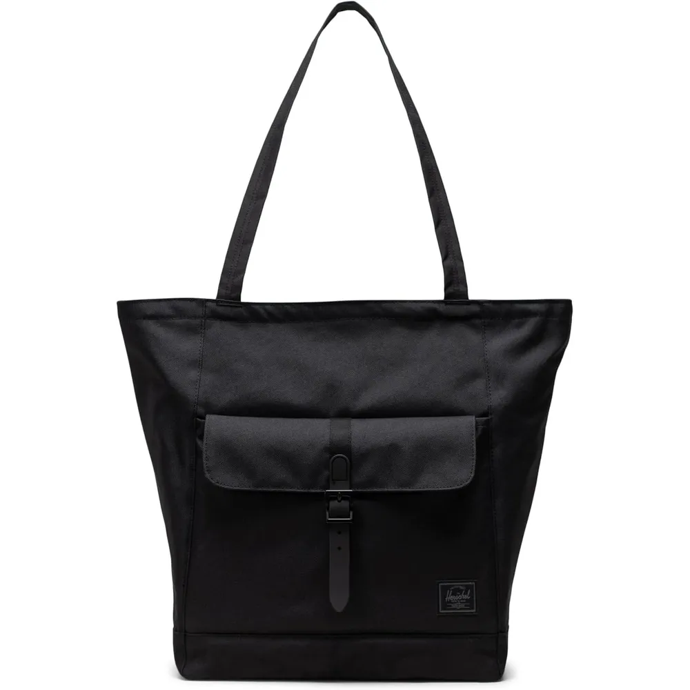 Herschel Retreat Tote shopper zwart canvas
