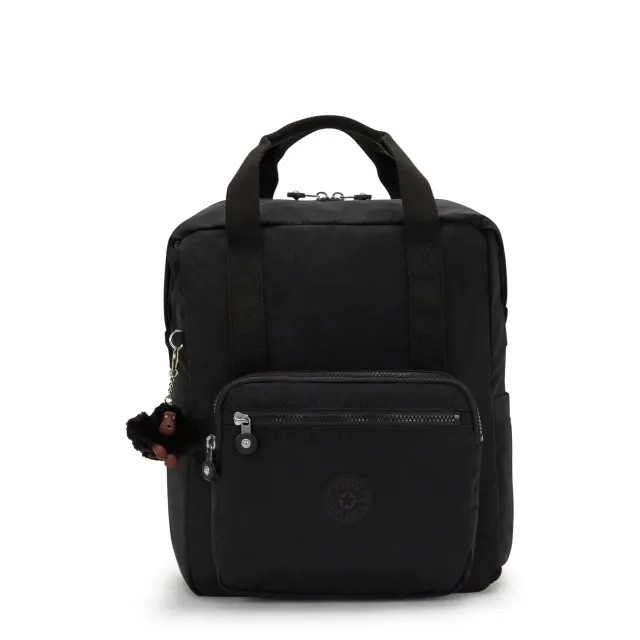 Kipling Buddy rugzak True Black medium met laptopvak
