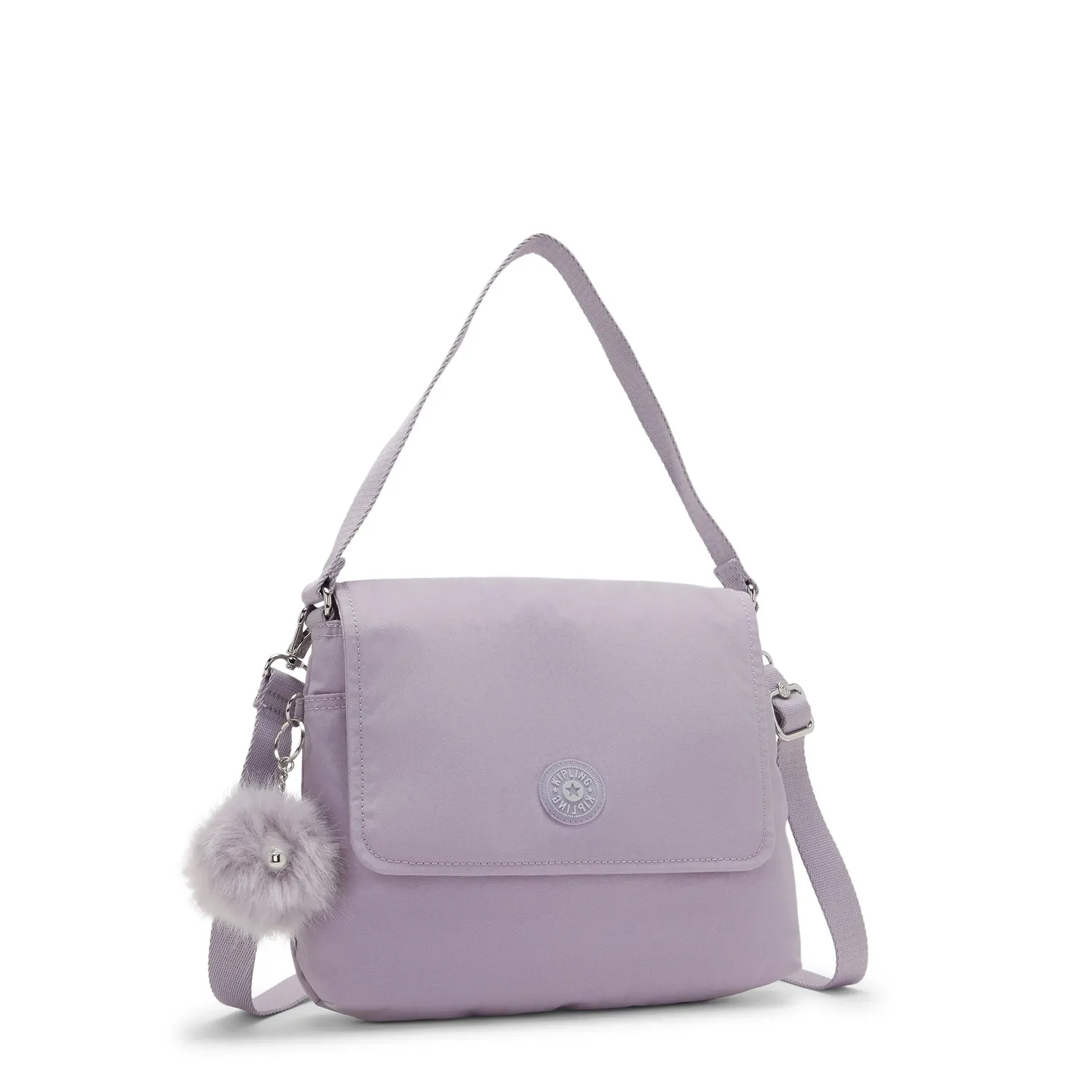Kipling Siraz schoudertas Stylish Lilac medium met klep