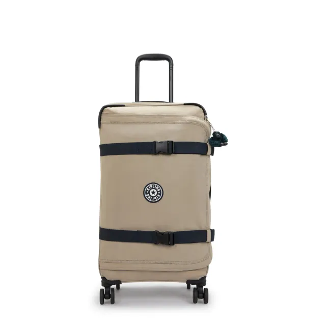 Kipling Spontaneous M koffer Medium Soft Taupe TSA-slot