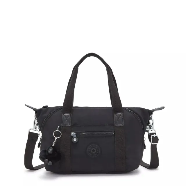 Kipling Art Mini handtas Black Noir klein waterafstotend