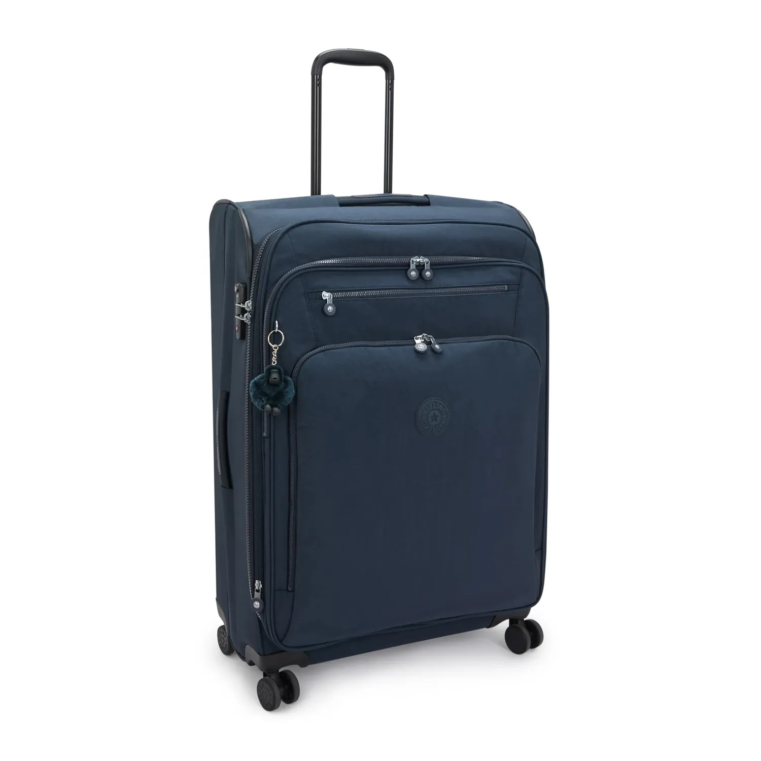 Kipling Youri Spin L koffer Groot Blue Bleu 2 uitbreidbaar TSA