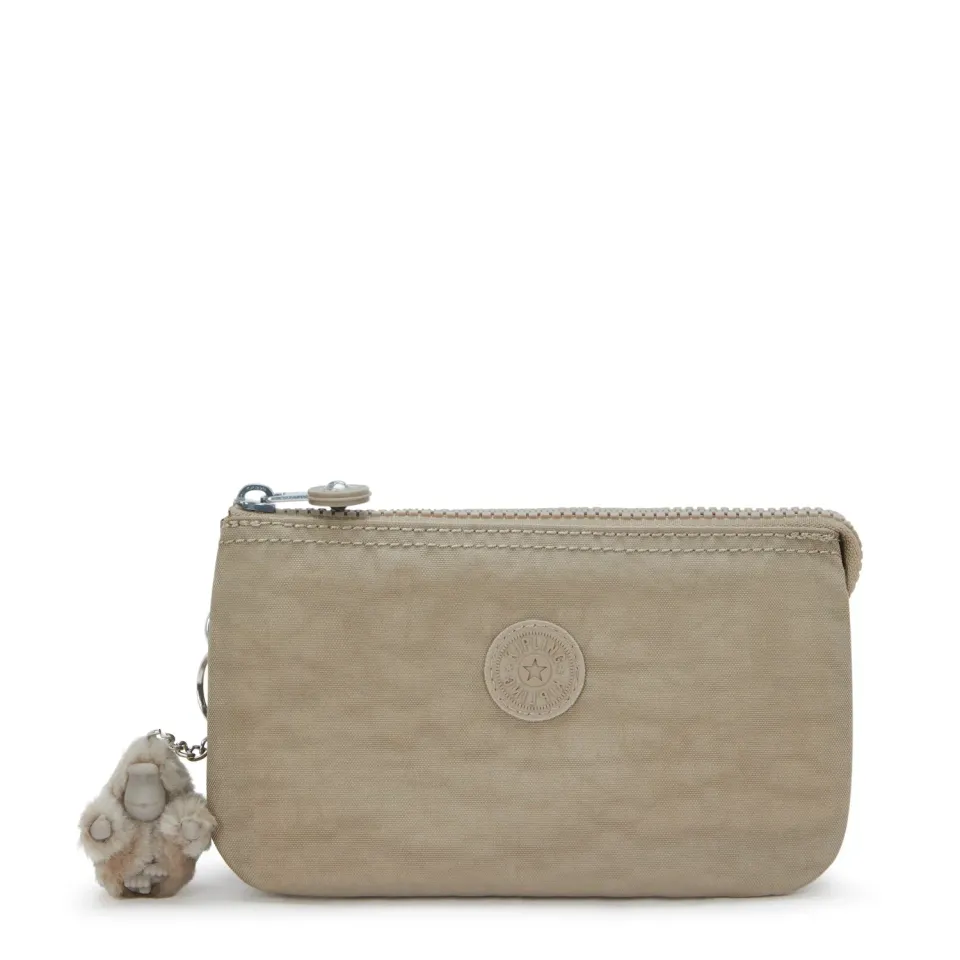 Kipling Creativity L etui Groot Soft Taupe neutraal