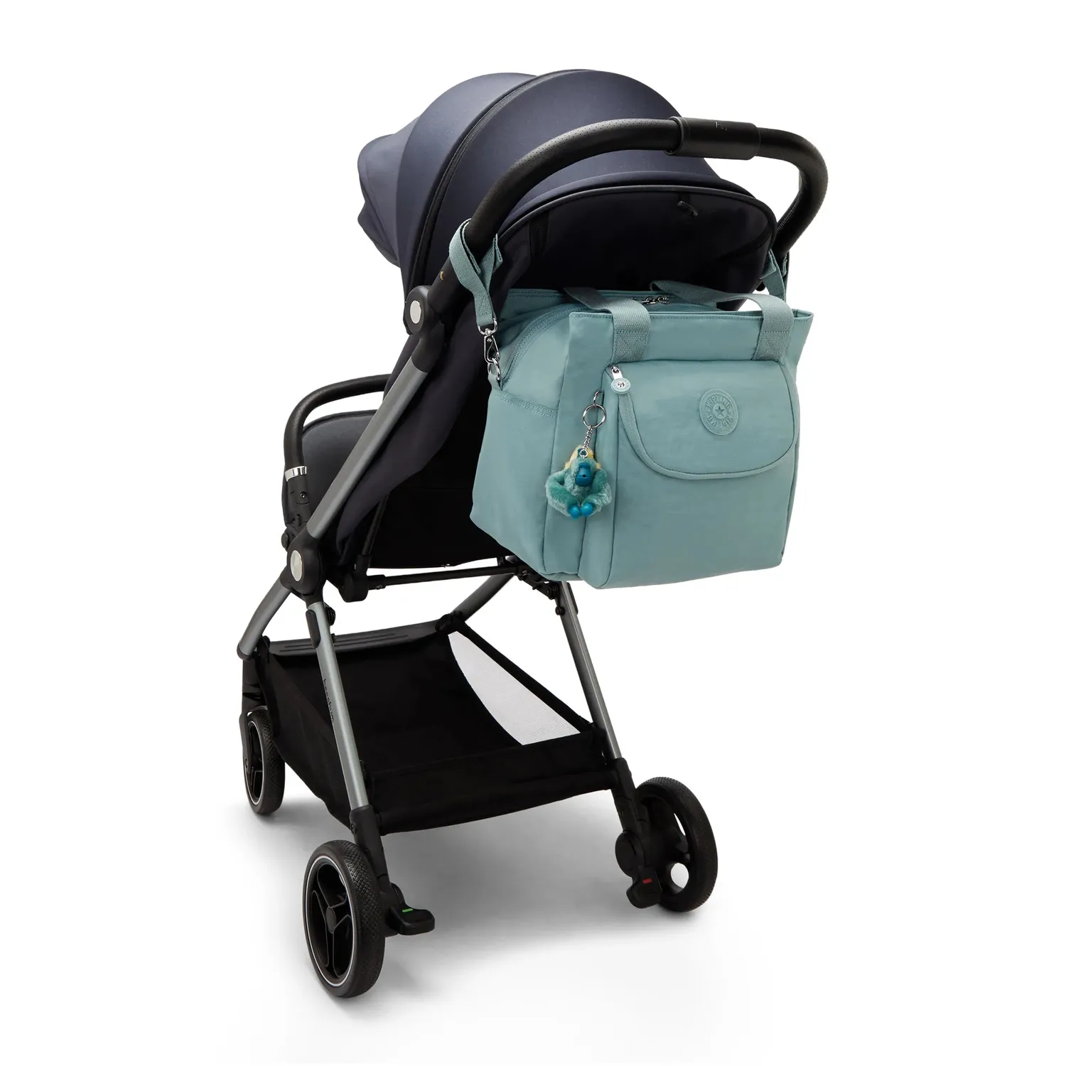 Kipling Nappisac babytas tiny green air medium flessenhouders