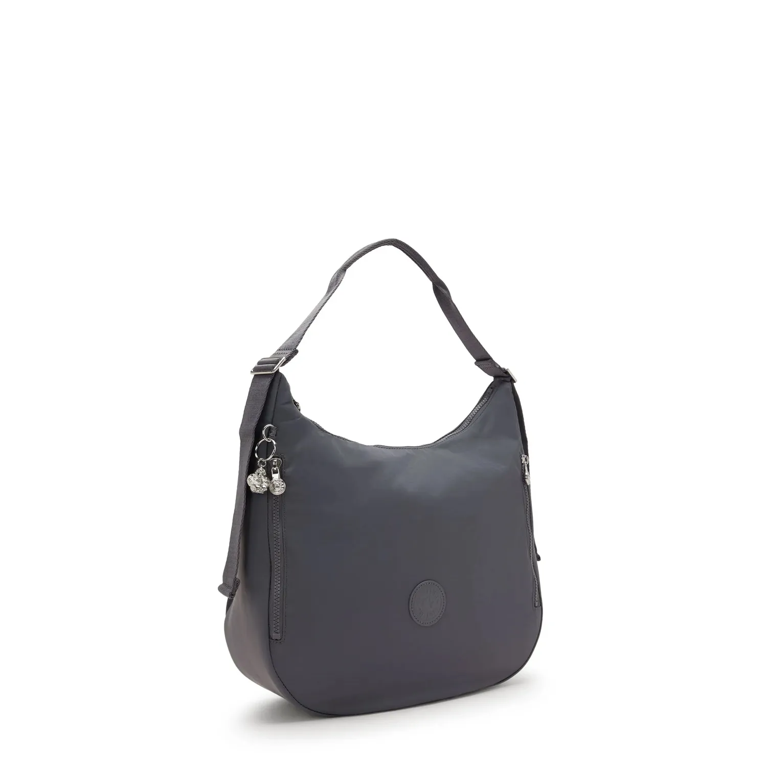Kipling Khloe schoudertas Groot Moonlit Slate rond model