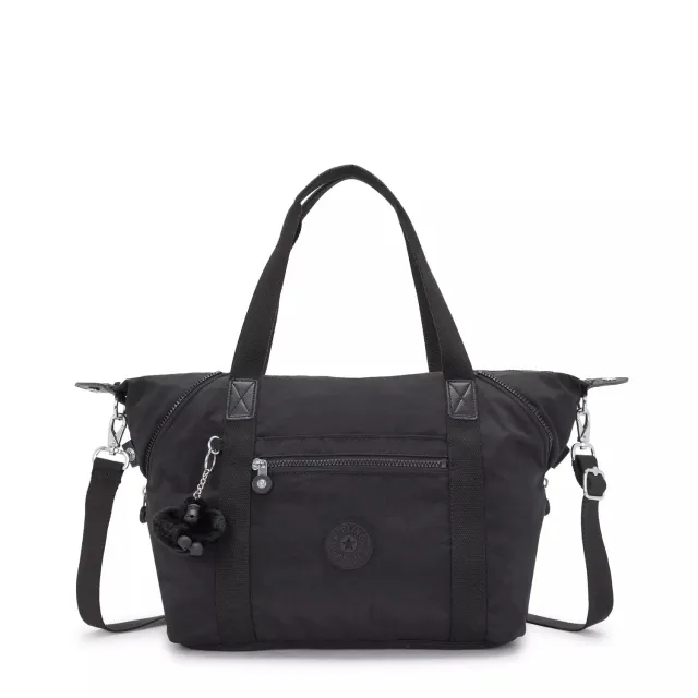 Kipling Art schoudertas medium Black Noir zwart