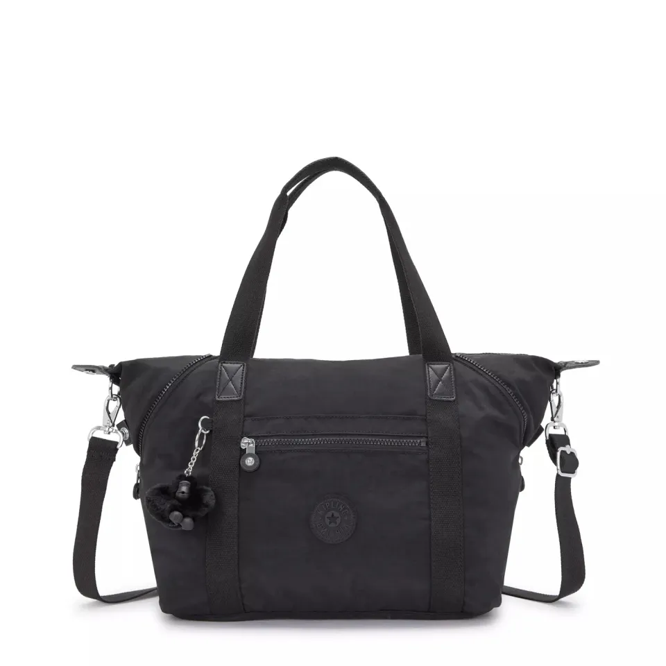 Kipling Art schoudertas medium Black Noir zwart