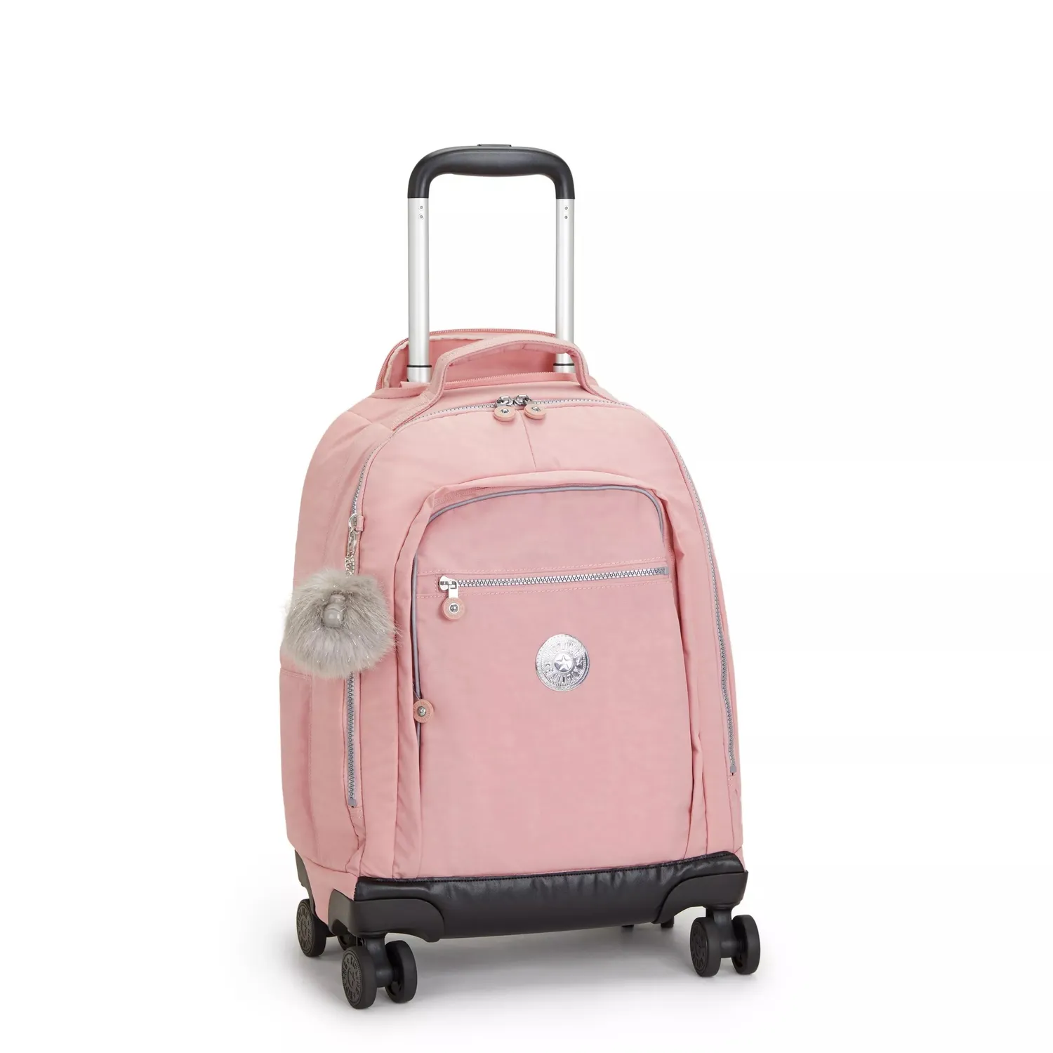 Kipling New Zea trolley Bridal Rose met wielen laptopvak